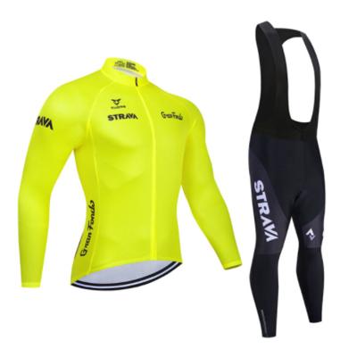 China Breathable cycling suits for men and women spring and fall sportswear with long sleeves and pants mountain road biking clothing for sale