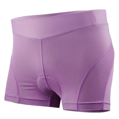 China Breathable Women's Sexy Hip-lifting Cycling Briefs Cycling Sponge Silicone Shorts Breathable Cycling Pants for sale