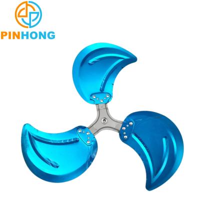 China HOT SALE Car Fan Spare Parts Metal Plastic AS ABS PP Electric Fan 3 Aluminum Blades For Pedestal Stand Fan zu verkaufen