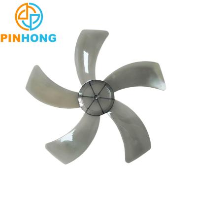 China Car Fan Spare Parts Plastic PP Metal 16 INCH Electric Fan 5 Blades For Pedestal Stand Fan for sale