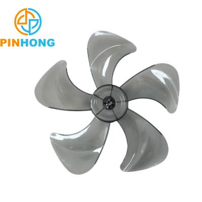 China Car 14 INCH Fan Spare Parts Metal PP Electric Fan 5 Plastic Blades For Pedestal Stand Fan zu verkaufen