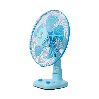 Chine Hot Selling 10 Inch Portable Air Cooling Fan Good Design Blue Table Fan Home Appliance 3 Speed ​​Adjustable CB Cooler CE à vendre