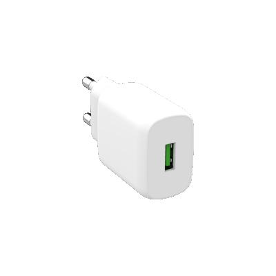 China 18W Mobile Phone Charger USB 5V 3A EU USA R-U Plug Travel Wall Quick Charger USB-A Power Adapter for sale