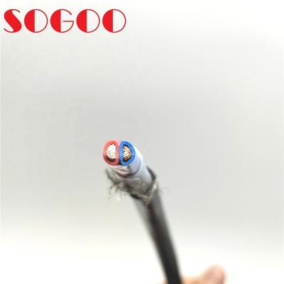 China RRU Power Cable 600V UL2586 Shield D Type 2x6mm2 2x10AWG RRU Power Cable For Huawei ZTE for sale