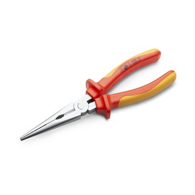 China 200mm long VDE nose pliers XB18005 for sale