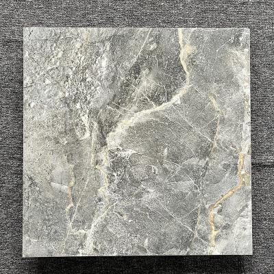 China Glazed Metallic Tiles Gray Marble Flooring Tiles Porcelain Tiles Designs 80x80cm for sale