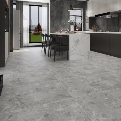 China Matt Finish Metallic Luxury Porcelain Tile Glazed Ceramic Floor Gray Floor Tiles 600x1200 Foshan for sale