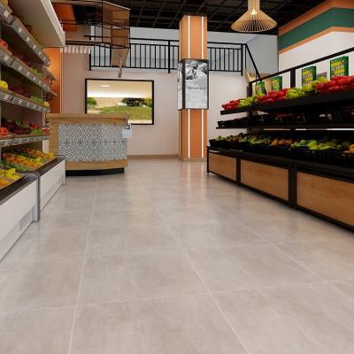 China Modern Rustic Interior Floor Mat Tile 600x600 Tiles For Supermarket Flooring for sale