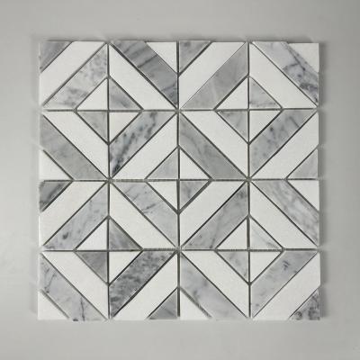 China Glazed Metallic Factory Mosaic Wall Tiles Modern Wall Tile For Kitchen Backsplash for sale