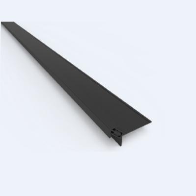 China Flat Decorative Lines Eco-friendly Durable 2.8 Meter Indoor Casting Aluminum Alloy Wall Craft Shoadow Wall Baseboard for sale