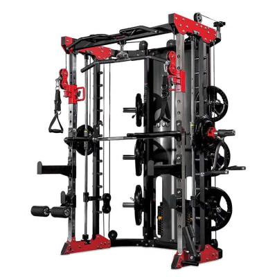 China Universal Multi Function Station Power Rack With Weight Stack Hammer Custom Strength Training Equipment for sale