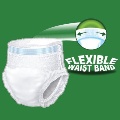 China Plain Weave Disposable Adult Diaper and Pants Care Pull Up Adult Incontinence Care Pants for sale