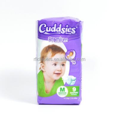 China Plain Weave Wholesale Quality Baby Care Cotton OEM Disposable Baby Diapers for sale