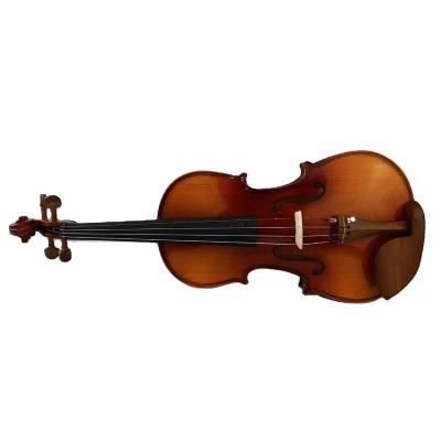 China Solidwood Fir Flame Solid Wood Artificial Violin for sale