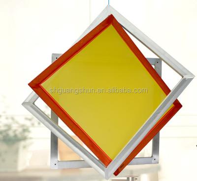 China From Heidelberg printer silk screen printing mesh frame by Kiwo. Textile print and aluminum frame for custom t-shirt for sale