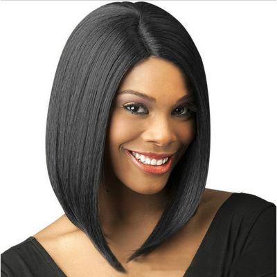 China Hot Selling Wholesale Brazilian Body Wave 2022 Short Bobo Human Hair Wigs Black Head Wear Hair Wigs for sale