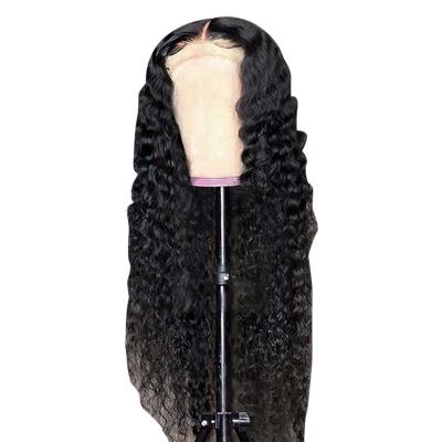 China Fashion Water Wave Fashion Long Small Hair Hd Lace Hair Extension Black Tape Curly Hair Extension for sale