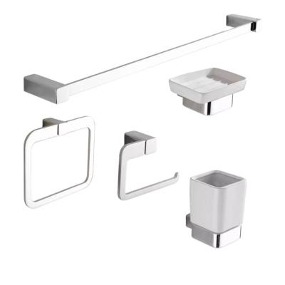 China Sustainable NEW Stainless steel Convenient shower washroom accessories bathroom accessories set for sale