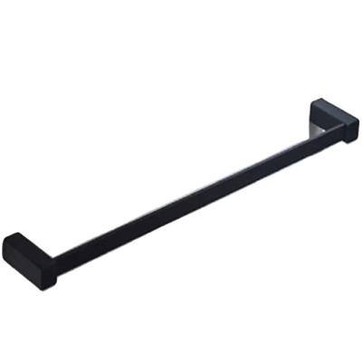 China Sustainable 2022 hot Low Price Toilet Hardware Black Bathroom Accessories Stainless Steel Towel Rack for sale