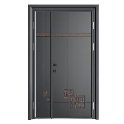 China Modern Hot Sale Good Quality Aluminum Casting Luxury House Entrance Door for sale