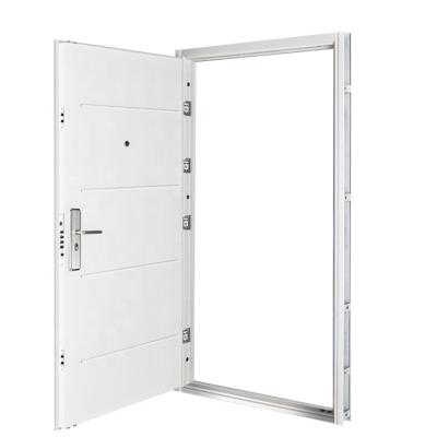 China Modern Popular Design Security Steel Main Door Low Price Exterior Steel Doors for sale