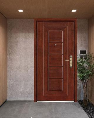 China Modern Classic Swing Iron Armored Door for sale