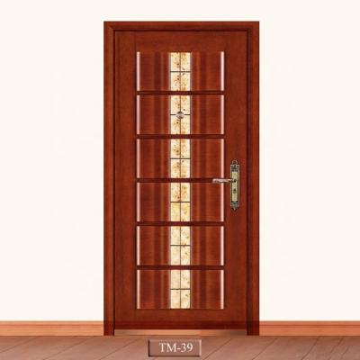 China Modern Simple Modern High Quality Patterned Entry Doors , Contemporary Design Security Door for sale