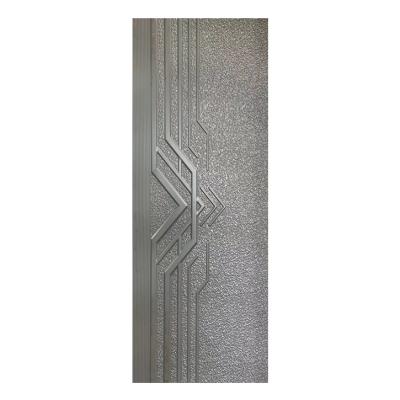 China Modern TOF Stamped Metal Door Skin Aluminum Sheet Door Skin For Security Door for sale