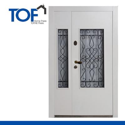 China Exterior Steel Doors Steel Swing Main Entrance Security Entry Door Models New for sale