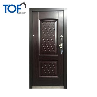 China Wholesale Price Modern Exterior Position Ghana Security Steel Door for sale