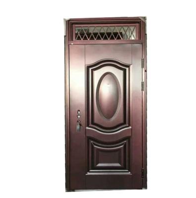 China TOF modern security door grilles designs steel door with air windowmade in china for sale