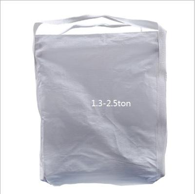 China 100% virgin polypropylene High tensile strength FIBC Jumbo bag Sand bag 1Ton 1.5 Ton 2 Ton for sale