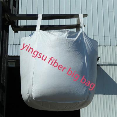 China Factory custom support bottom square ton bag thickened wear-resistant container bag big FIBC bags for sale