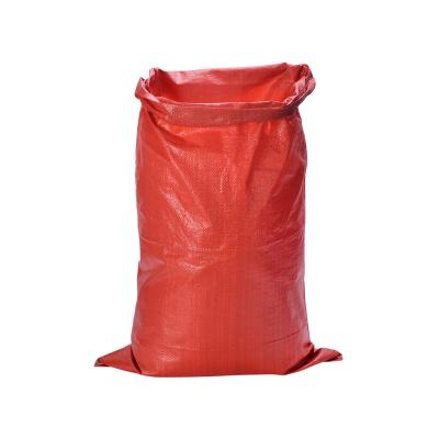 Κίνα Wholesale gunny sack pp woven plastic bag 50kg for corn rice sand grain feed bags προς πώληση