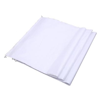 China 25kg 50kg 60kg 100kg white plastic pp woven grain packaging bag for corn wheat rice bean nut seed for sale