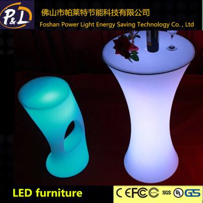 China Party Decor Leisure Furniture Rechargeable LED Poseur Table for sale