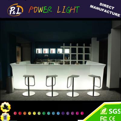 China LED Furniture Blinking Straight Counter for Bar for sale