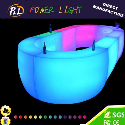 China Rechargeable Glowing Modern Bar Furniture LED Bar for sale