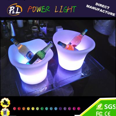 China Bar Furniture Waterproof Illuminated Small LED Ice Cooler for sale