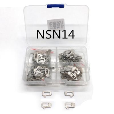 China Accessories for car lock car lock repair accessories lock tubular lock plate for NSN14 HU101 FO21 TOY43 HY22 HU92 HU66 HON66 for Honda for BMW for Toyota for sale