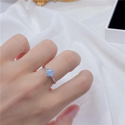 China FASHIONABLE Classic Sterling Ring Jewelry A Elegant Women Engagement Silver 925 Wedding Rings for sale