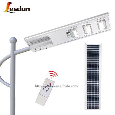 China High efficiency 150w IP65 30w all ROAD in one solar street light for sale