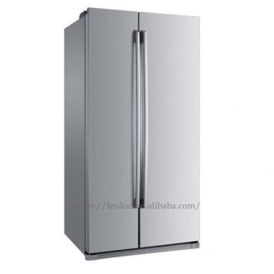 China Compressor Refrigerators 492L Wine Bottom-Freezer Refrigerators 2 Door Electricity Ready Running Home Fridge Freezer Side By Side for sale