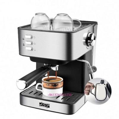 China Automatic Italian Pressure Maker 15Bar Espresso Coffee Easy Cleaning Machine for sale