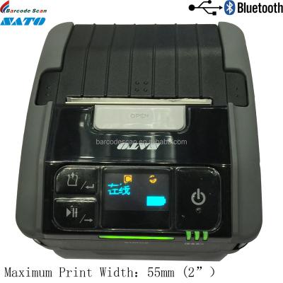 China Mini Wireless Direct Thermal Sato vp208 Black And White Handheld Receipt And Mobile Ticket Printer for sale