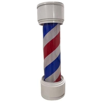 China Hot Selling Best Selling Beauty Barber Shop Rotating Mini Barber Poles Water Proof Barber Shop Sign Outdoor Light Sprayer Ready To Ship for sale