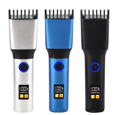 China Best Price Commercial Rechargeable Blade Barber Salon Hair Trimmer Zero-Gap Electric Clipper for sale