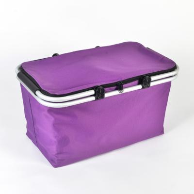 China Vogue Viable Foldable Cooler Gift Basket For Holidays for sale