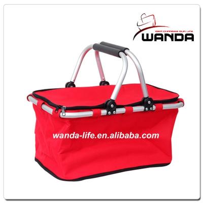 China Eco - Friendly Fabric Insulated Wine Picnic Cooler Bags for sale