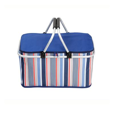 China Portable Insulated Food Large Family Size Picnic Cooler Basket for sale